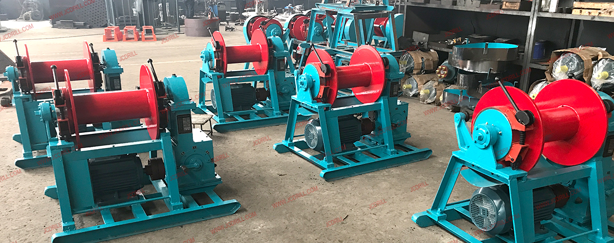 Rope Winches With Cable For Drilling Rig