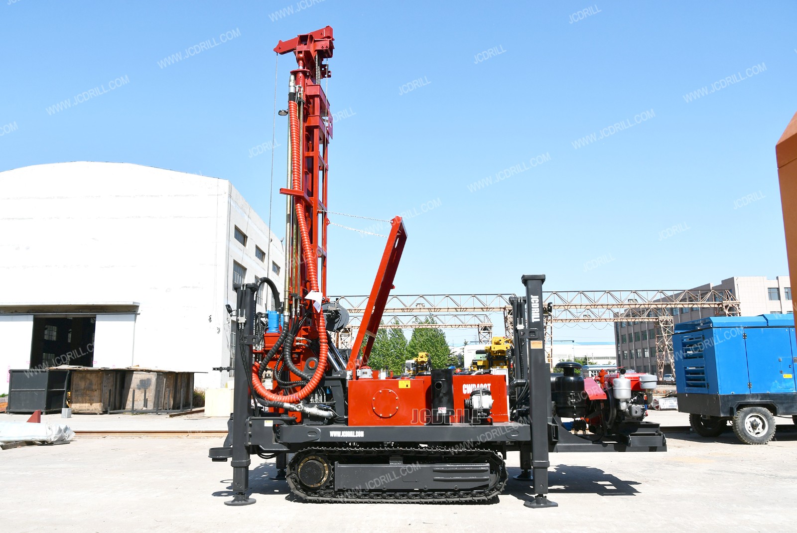 JCDRILL Crawler-mounted Water Well Drilling Rig: A Technical Overview
