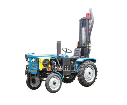 TD100 Pneumatic Tractor Mounted Water Well Drilling Rig