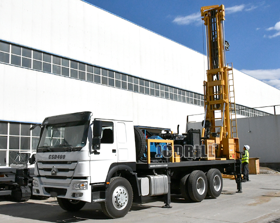 Full Hydraulic DTH Truck Mounted Borehole Water Well Driling Rig