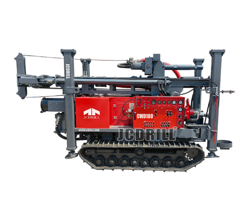 Multi-Functional Water Well Drilling Rig by Crawler Moving