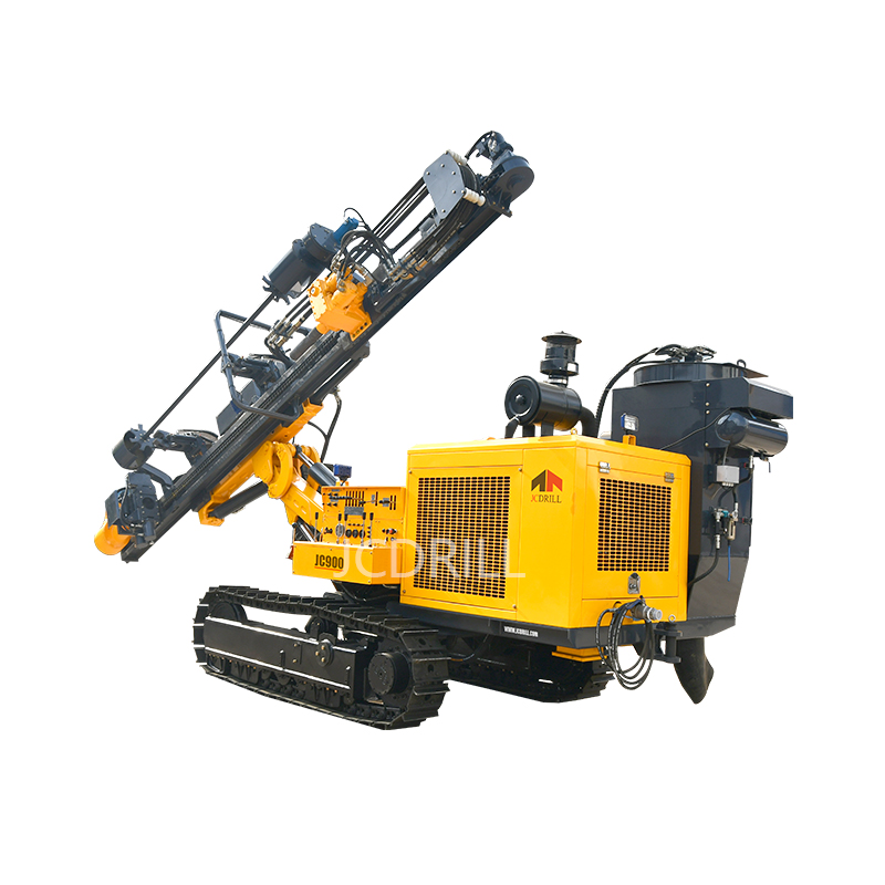 JC900 Hydraulic Crawler DTH Rock Blasting Rotary Drilling Rig