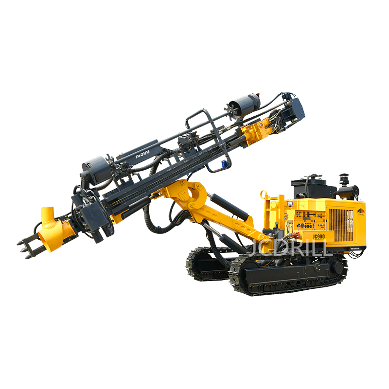 JC900 Hydraulic Crawler DTH Rock Blasting Rotary Drilling Rig