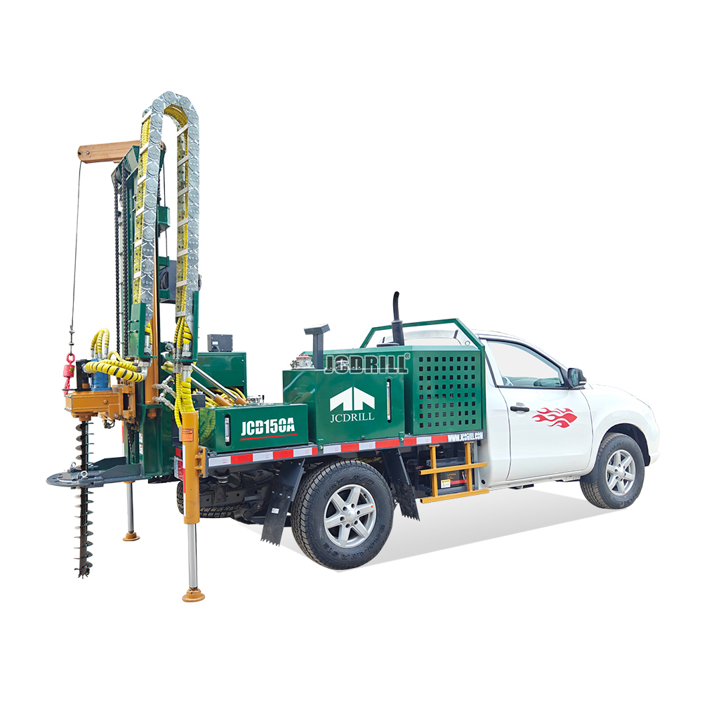 Jcd150A Hydraulic Soil Sampling Drilling Rig Exploration Auger Core Drill Machine