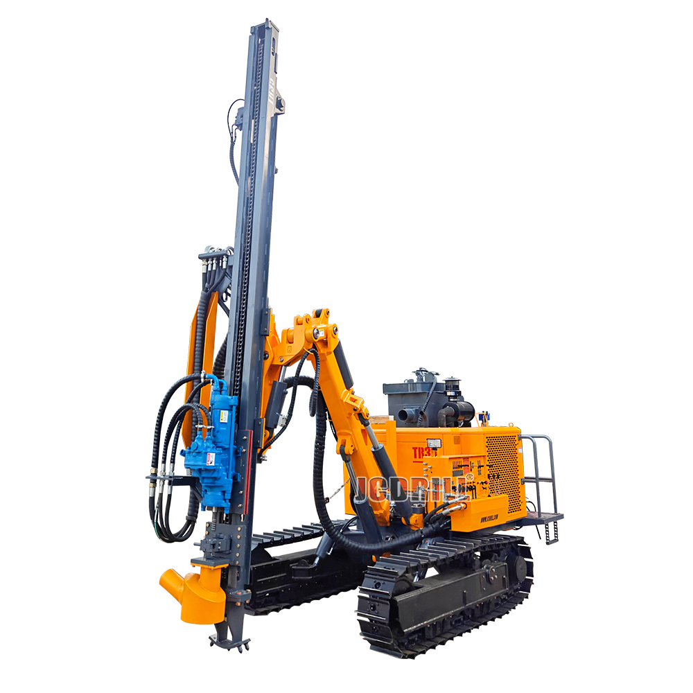 TR35 Crawler Semi-Hydraulic Top Hammer Rock Drilling Rig