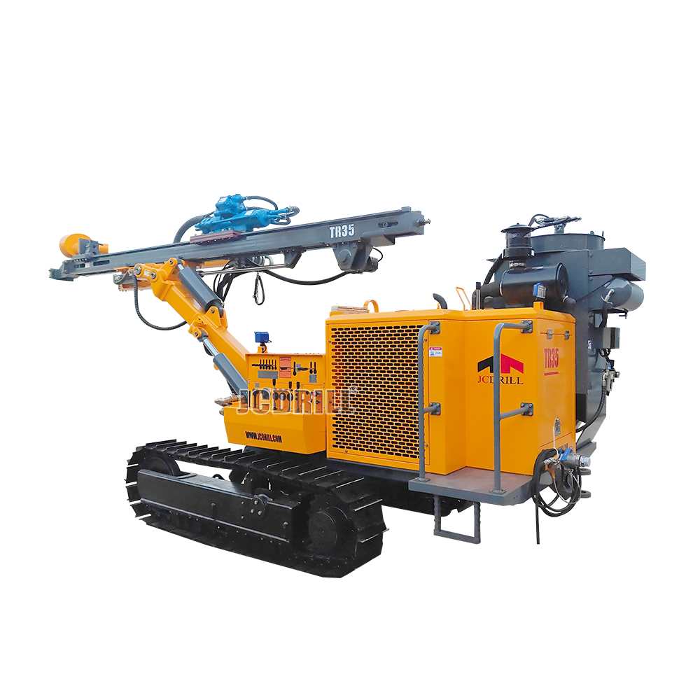 TR35 Crawler Semi-Hydraulic Top Hammer Rock Drilling Rig