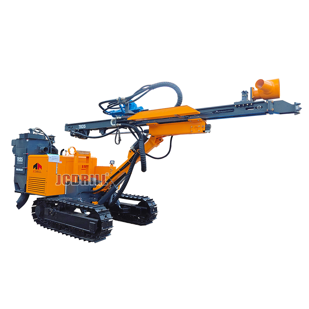 TR35 Crawler Semi-Hydraulic Top Hammer Rock Drilling Rig